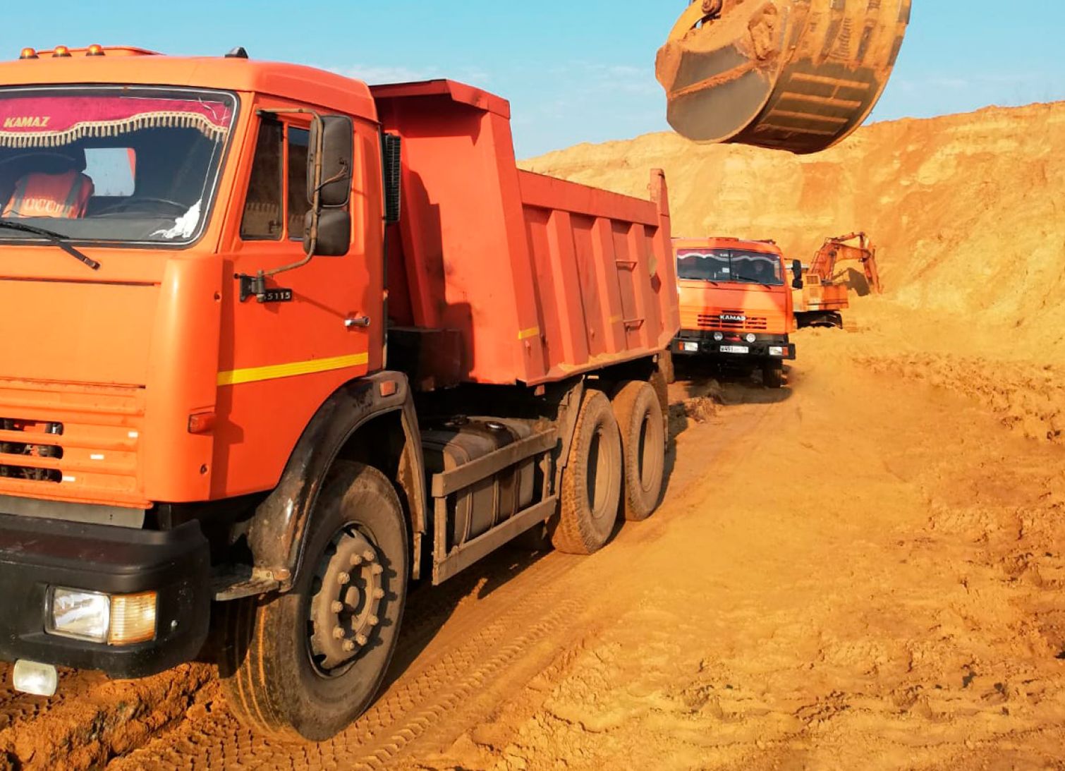 Самосвал в Воронеже